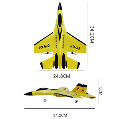 SU-35 RC Model Fighter Jet with LED Lights