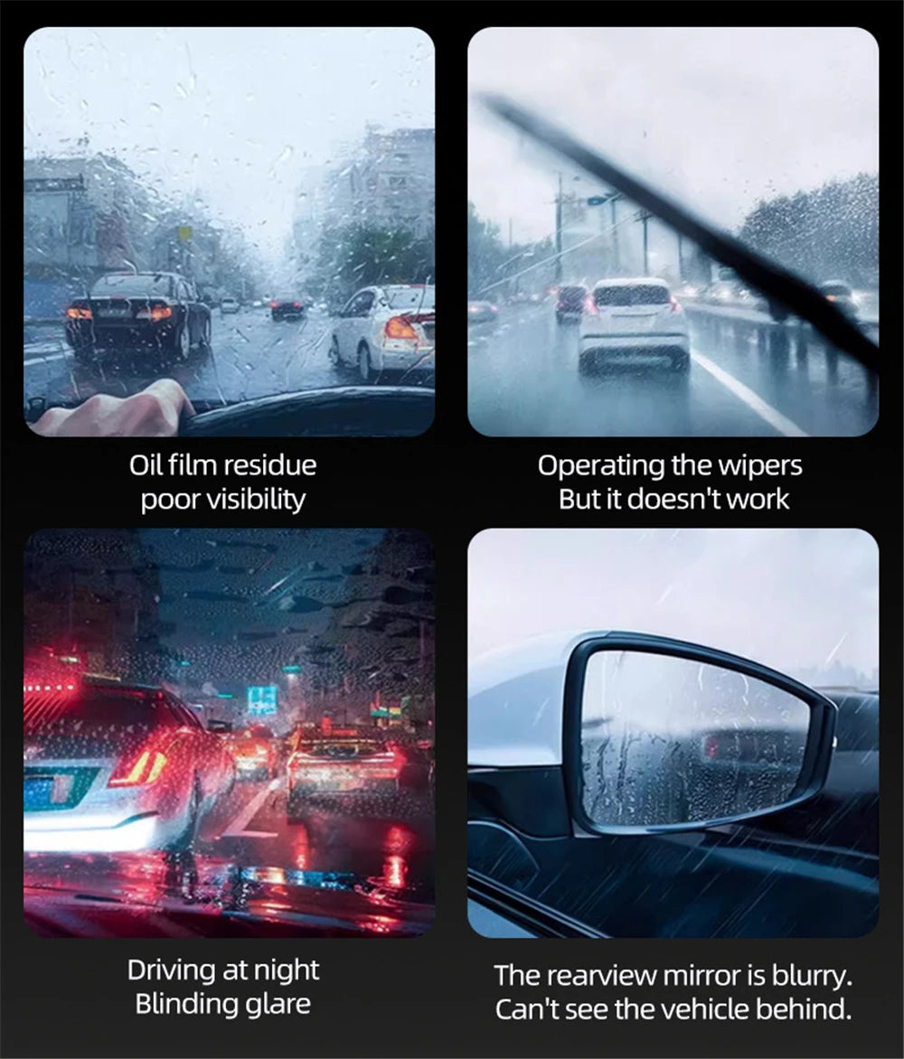 Magic Car Glass Oil Film Remover Sponge – Clear Vision in One Swipe