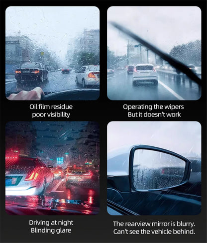 Magic Car Glass Oil Film Remover Sponge – Clear Vision in One Swipe