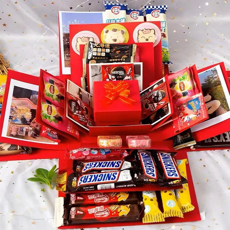 DIY Explosion Gift Box – 5-Layer Surprise Box for All Occasions