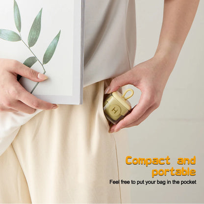 Compact Washable Lint Roller – Reusable Pet Hair & Dust Remover