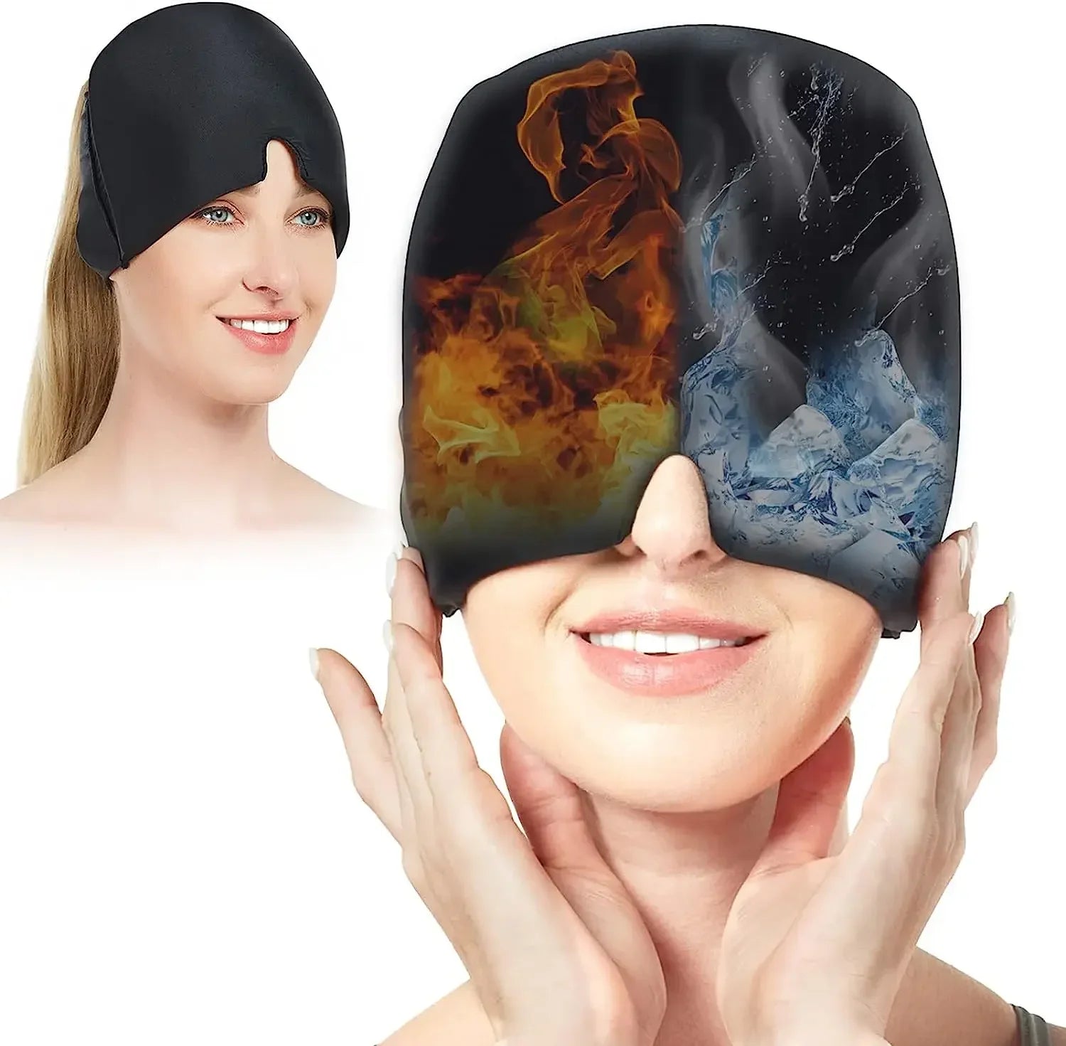 Migraine Relief Ice Cap with Hot & Cold Therapy