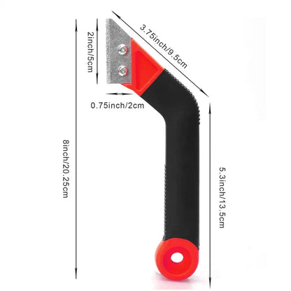 Tile Grout Remover Scraper Tool – Tungsten Carbide Blade for Easy Cleaning