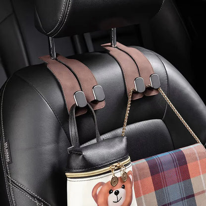 Car Seat Headrest Hook — Keep Your Bags Secure & Organized