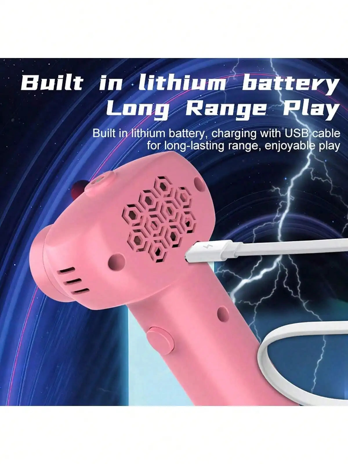 Rechargeable Flying Rope Launcher – Glowing Loop Trick Toy
