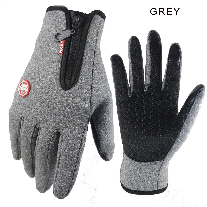 Waterproof Thermal Touchscreen Winter Gloves for Outdoor Sports