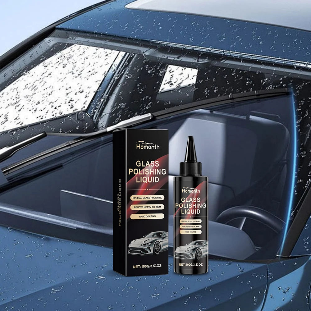 100 ml Car Glass Polishing Liquid for Windshield and Window Cleaning