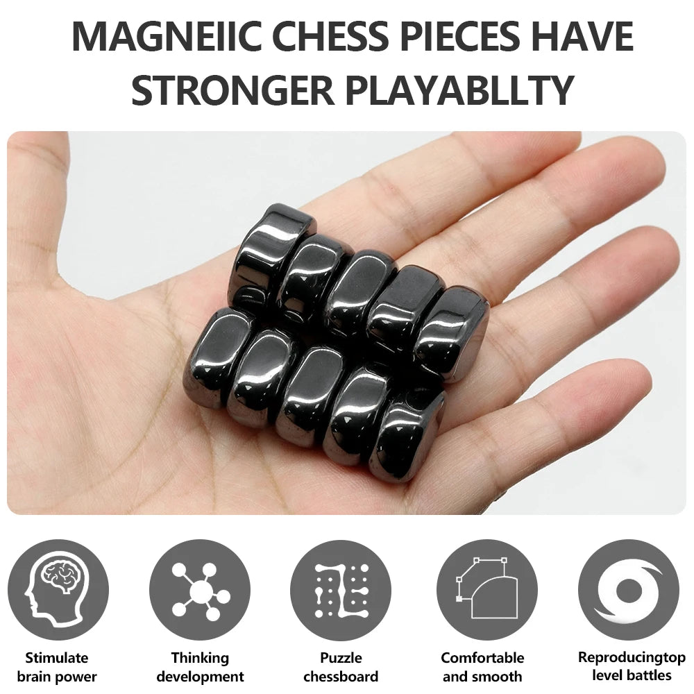 Magnetic Strategy Stones Game – Fun Brain-Boosting Magnet Challenge