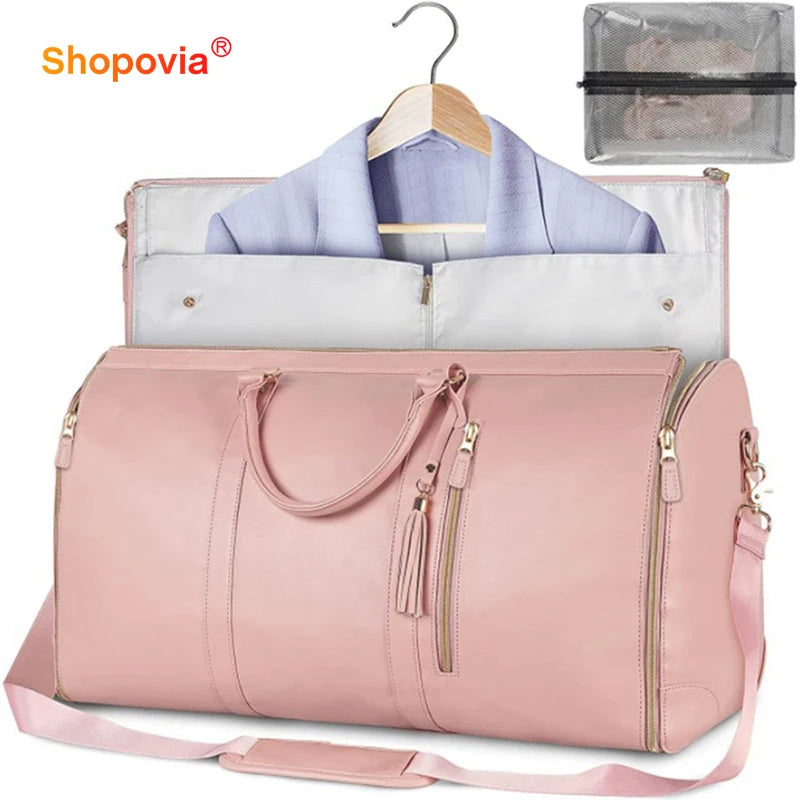 Stylish Large Capacity Folding Suit Storage Travel Bag for Women