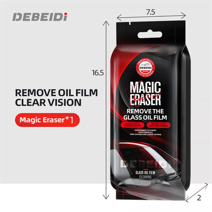 Magic Car Glass Oil Film Remover Sponge – Clear Vision in One Swipe