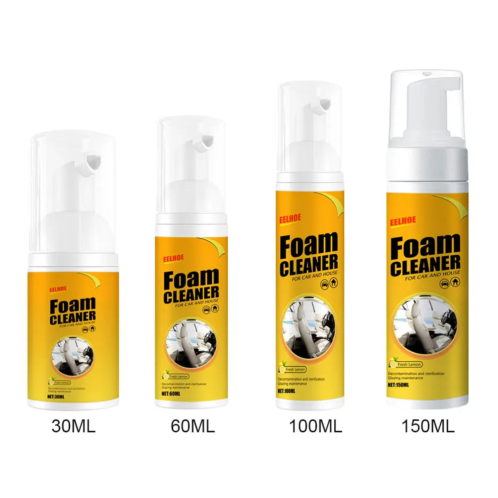 Multi-Purpose Foam Cleaner for Car & Home - Stain Remover & Surface Protector