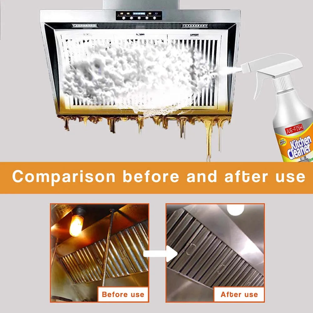 Heavy-Duty Foaming Kitchen Degreaser Spray – 60ml