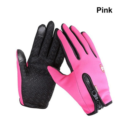 Waterproof Thermal Touchscreen Winter Gloves for Outdoor Sports