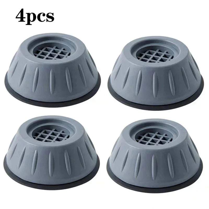 4-Pack Anti-Vibration Pads for Washing Machines & Furniture