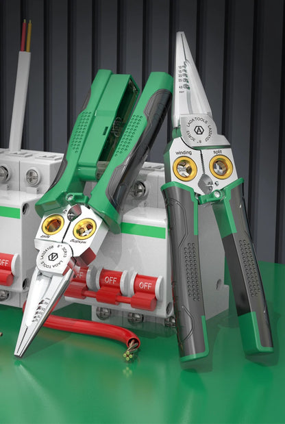 7-in-1 / 8-in-1 Stainless Steel Electrician’s Multi-Pliers (with or without Tester)