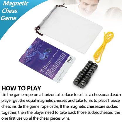 Magnetic Strategy Stones Game – Fun Brain-Boosting Magnet Challenge