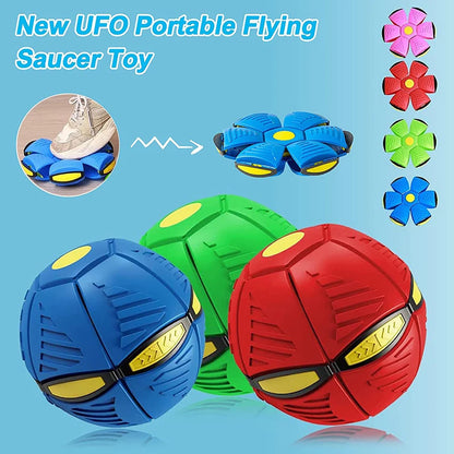 Transforming Flying Saucer Dog Toy