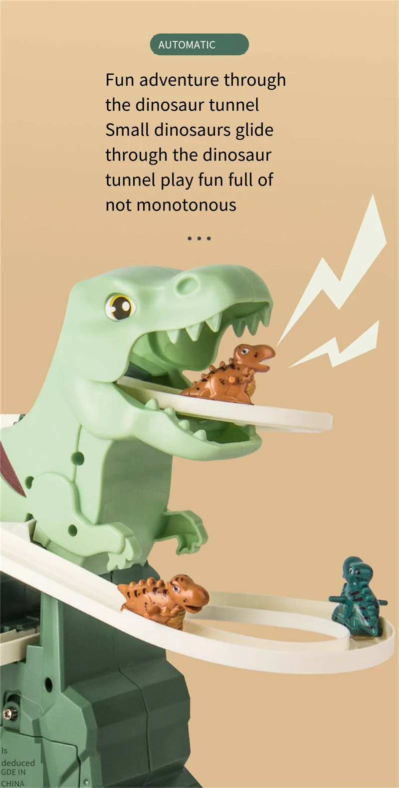 Dino-Glide Electric Slide Track Playset