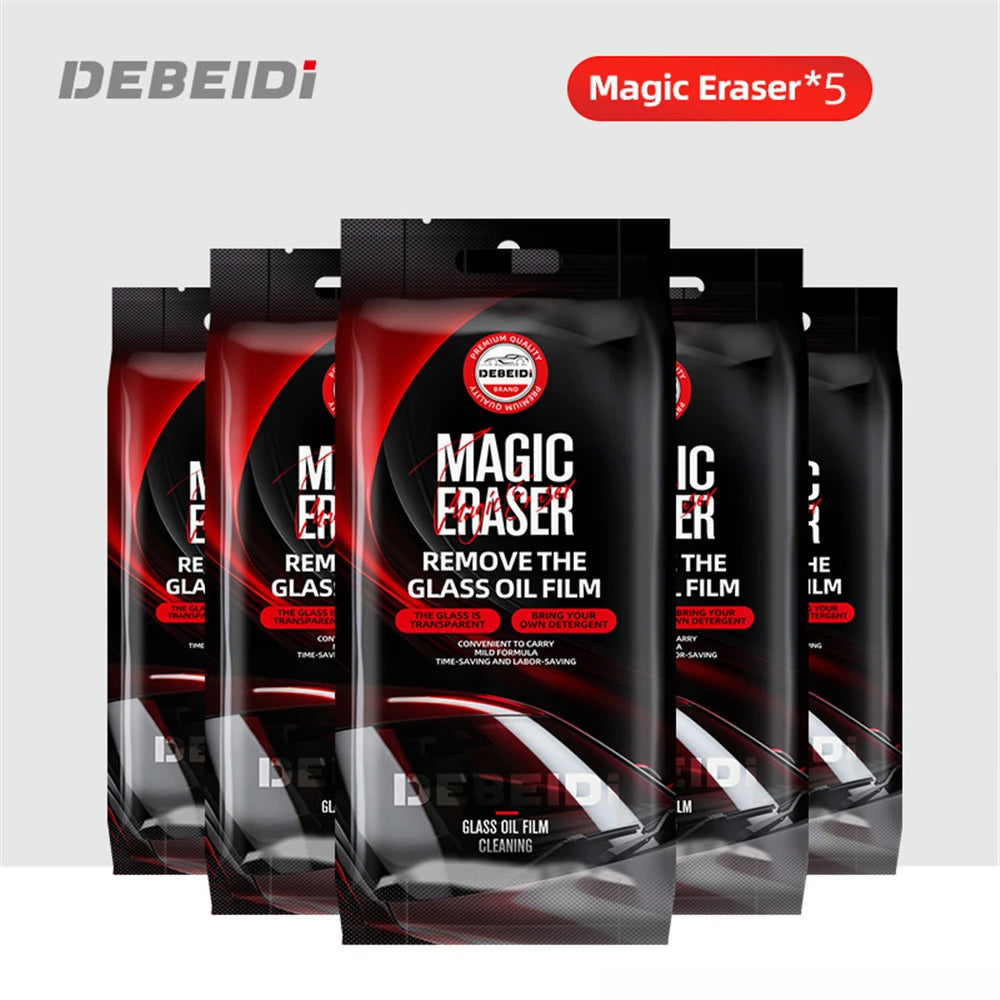 Magic Car Glass Oil Film Remover Sponge – Clear Vision in One Swipe