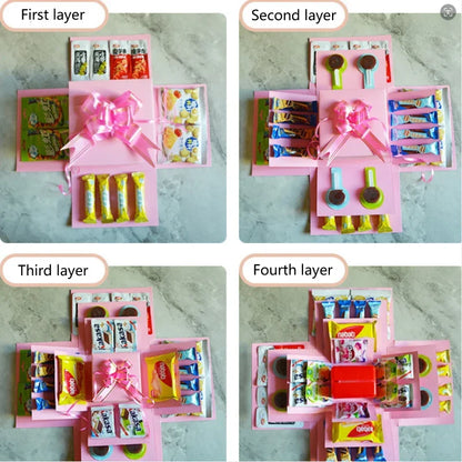 DIY Explosion Gift Box – 5-Layer Surprise Box for All Occasions