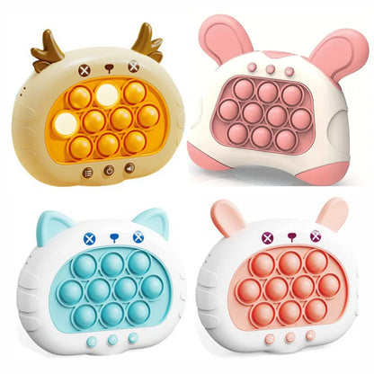 Interactive Light-Up Whack-A-Mole Game Console for Kids