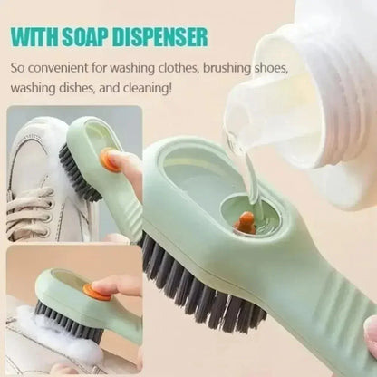 Multifunctional Soap-Dispensing Cleaning Brush