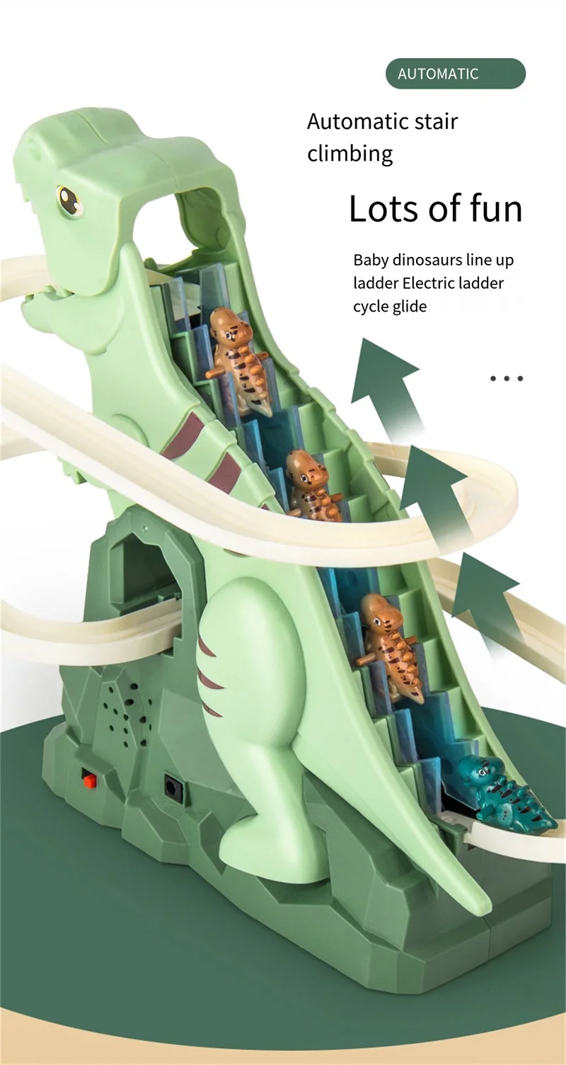 Dino-Glide Electric Slide Track Playset