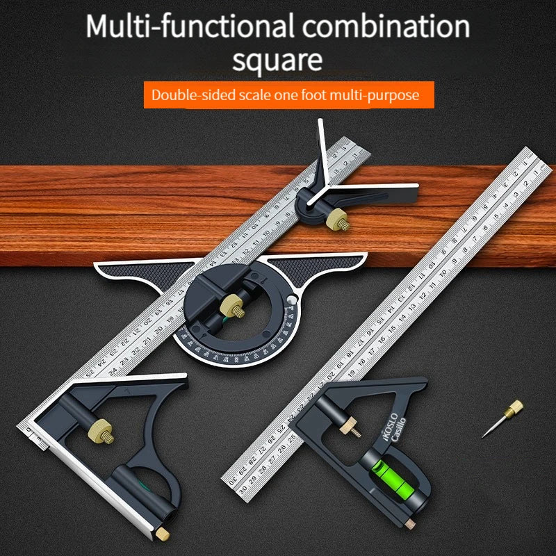 3-in-1 Adjustable Measuring Ruler with Angle Finder – Prime Shop Deals