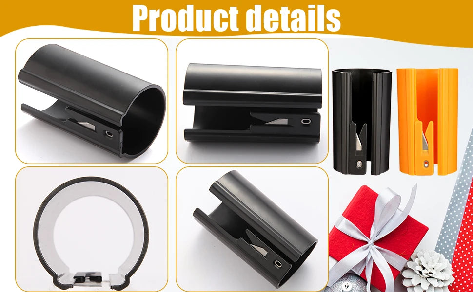 QuickWrap Cylindrical Wrapping Paper Cutter