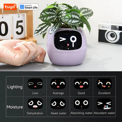 Tuya Ivy Smart Planter with Interactive AI & Customizable Display