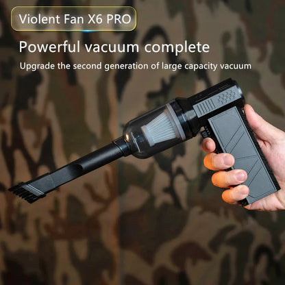 X6 TurboJet – 140,000 RPM Handheld Air Blower & Vacuum Cleaner with High-Capacity Battery