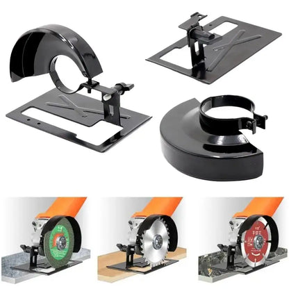 Universal Angle Grinder Cutting Stand – Heavy-Duty Bracket Conversion Kit