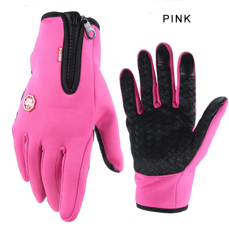 Waterproof Thermal Touchscreen Winter Gloves for Outdoor Sports