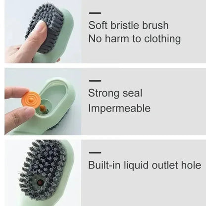 Multifunctional Soap-Dispensing Cleaning Brush