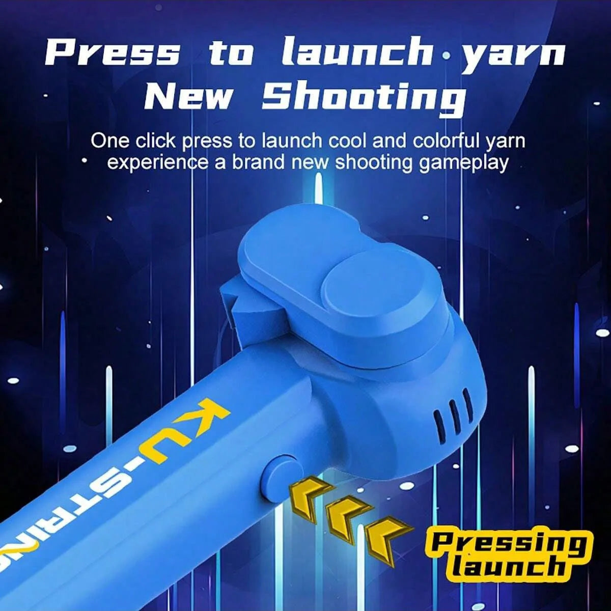 Rechargeable Flying Rope Launcher – Glowing Loop Trick Toy