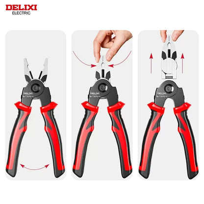 5-in-1 Multifunctional Pliers Set with Interchangeable Heads