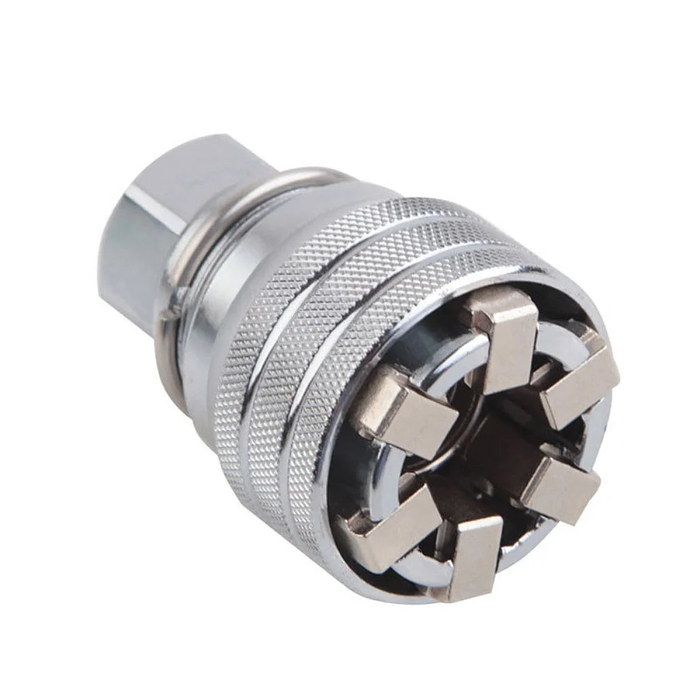Universal Adjustable Socket (10–19 mm | 3/8–3/4 in) – 3/8" Drive for Power Drill & Wrench