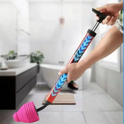 High-Pressure Toilet Plunger with Suction Cup – Powerful Drain Clog Remover