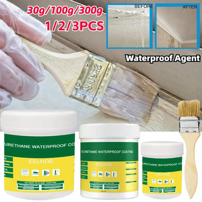 Transparent Waterproof Sealant with Brush – Powerful Leak Repair