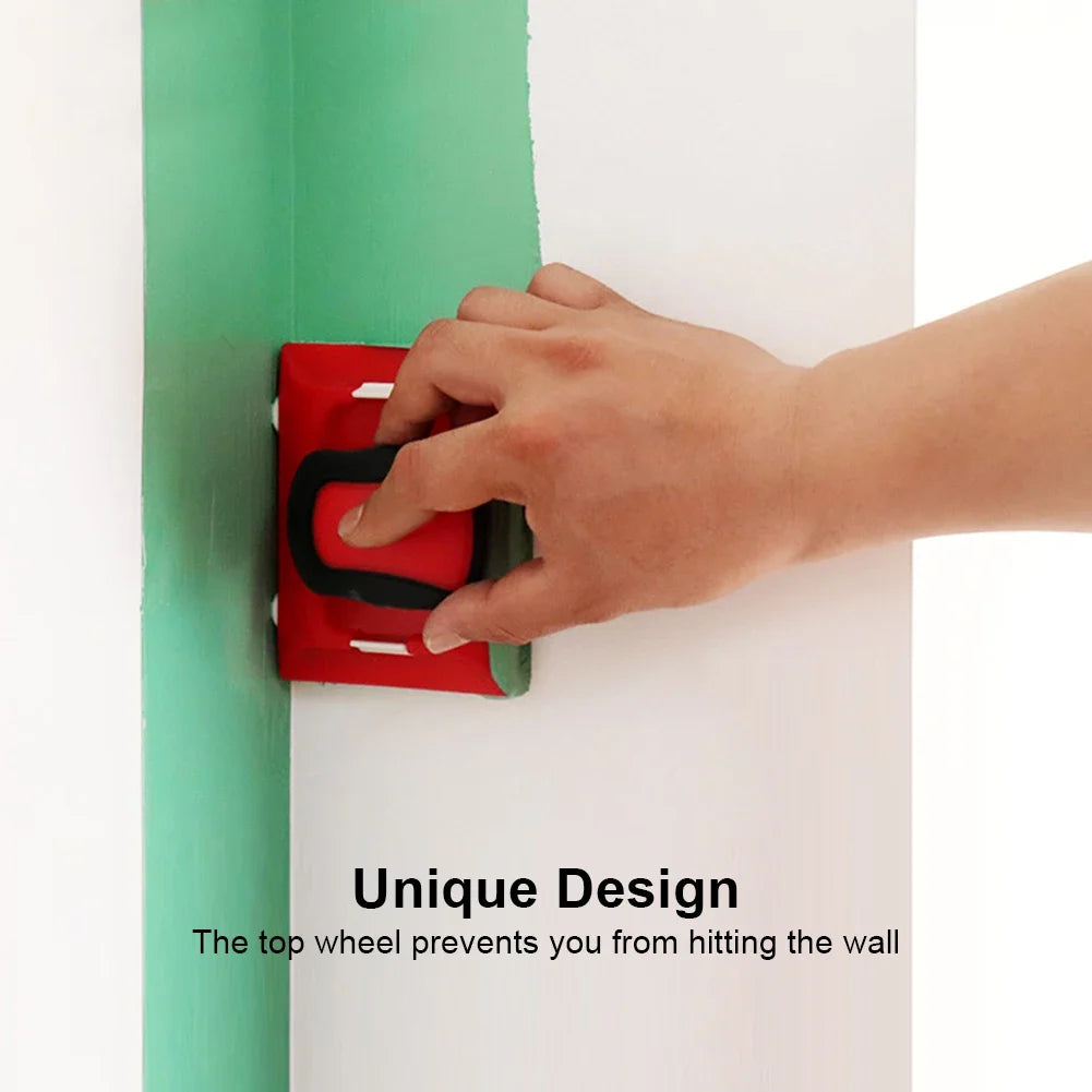 Paint Edging Tool – Rotating Handle with Guide Wheels