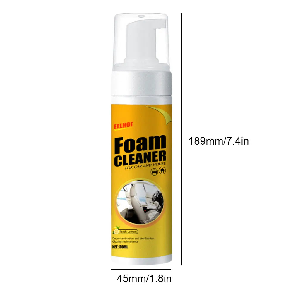 Multi-Purpose Foam Cleaner for Car & Home - Stain Remover & Surface Protector