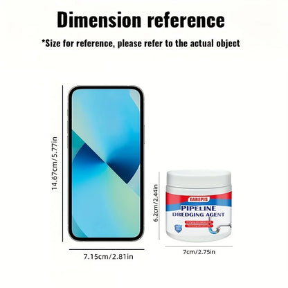 All-Purpose Drain Cleaner Powder – Fast-Acting Clog Remover for Sinks, Toilets & Pipes
