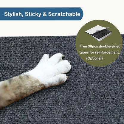 Self-Adhesive Cat Scratch Protector – Trimmable Furniture Shield