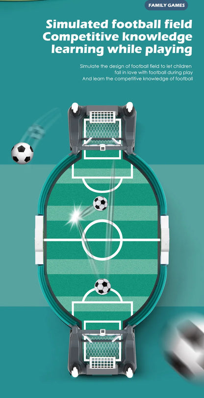 Mini Tabletop Football Game – Portable Interactive Soccer Toy for Kids & Family Fun