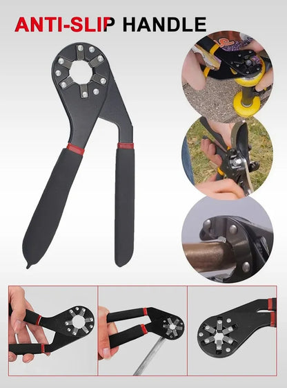 Adjustable 6/8-Inch Magic Wrench – Multifunctional Hand Tool for Home Repairs