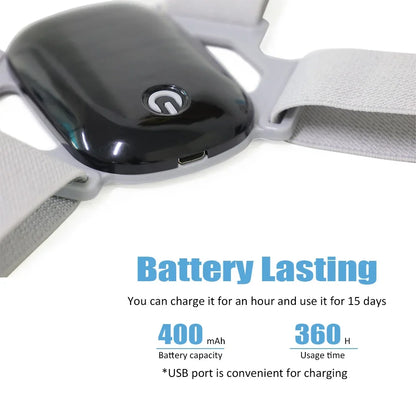 Smart Posture Corrector with Vibration Reminder – Adjustable Back Support for Adults & Kids