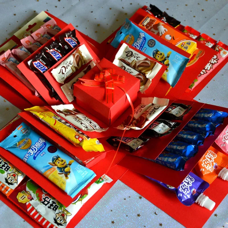 DIY Explosion Gift Box – 5-Layer Surprise Box for All Occasions