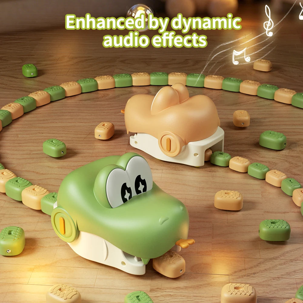 Remote Control Snake Game – Rechargeable Multiplayer Eating Challenge