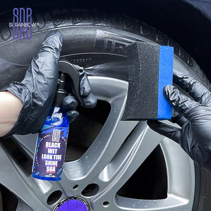 Glossy Wet Look Tire Shine Spray – Protects & Enhances Tire Finish