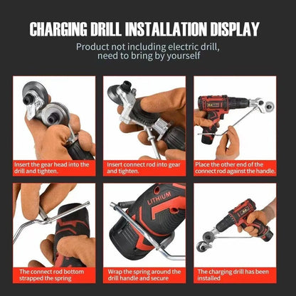 Drill-Powered Sheet Metal Cutter Head (Burr-Free Disc Shear)